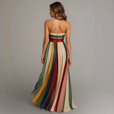 Fiorella™ | Buntes ärmelloses Kleid