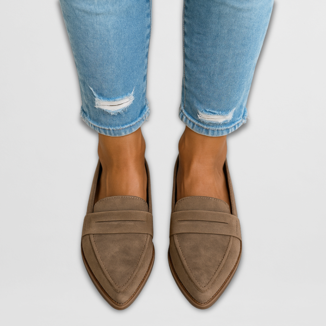 Suzy™ | Mokassins aus weichem Wildleder