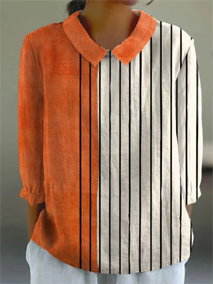 Elle | Vintage Bunte Bluse