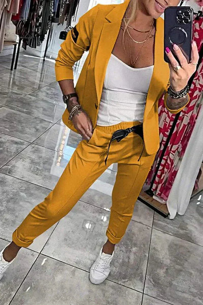 Devora - Elegantes und Lässiges Zweiteiler-Set