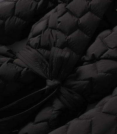 Ursula - Gesteppte Wickeljacke