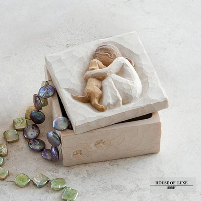 HANDGEFERTIGTER SCHMUCK ERINNERUNGSBOX SCHÄTZE