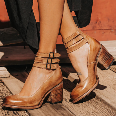 Ginevra™ | Mehrspangen-Pumps mit klobigem Absatz