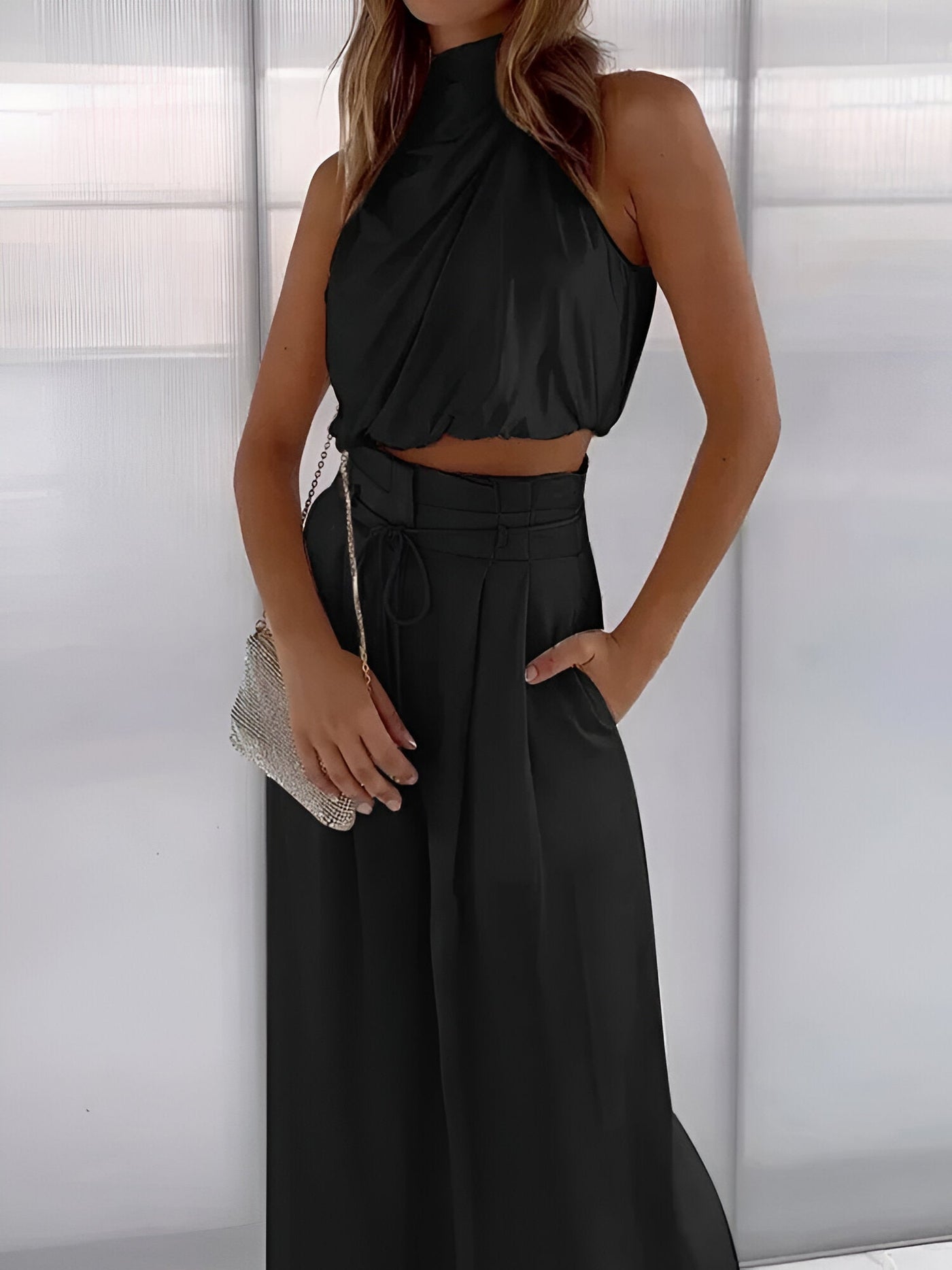 Sophia | Seidiges Sommer 2.Teiler-Set