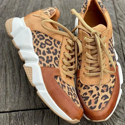 Femke™ | Bequeme Leoparden-Sneakers