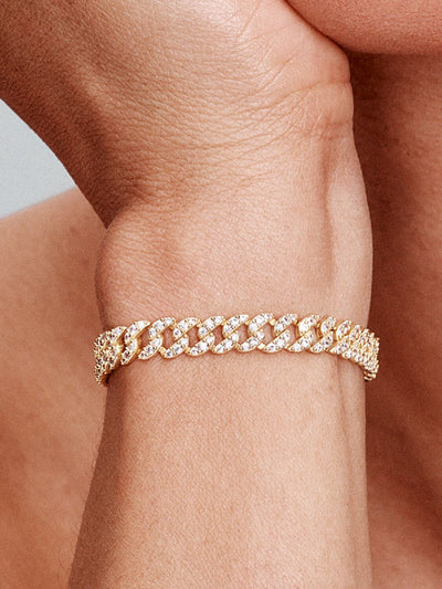Kubanisches Moissanit-Armband