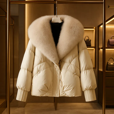 Mirjam - Winterparka mit Fell