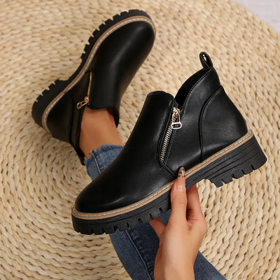 Elsy - Modische Komfort-Stiefeletten mit Absatz