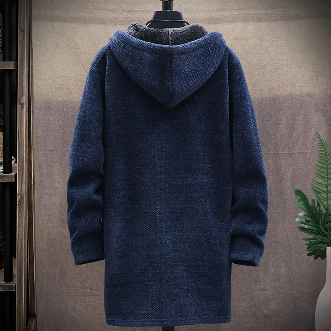 Martin - Plüsch-Strickjacke für Herren