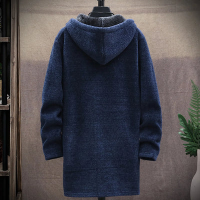 Martin - Plüsch-Strickjacke für Herren