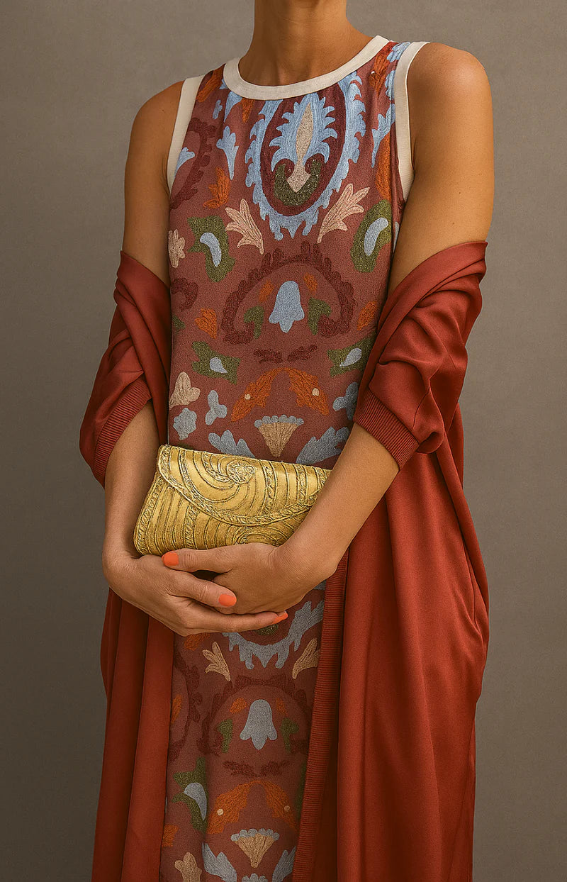 Agatha - Elegantes Langkleid (Zweiteiliges Kleid)