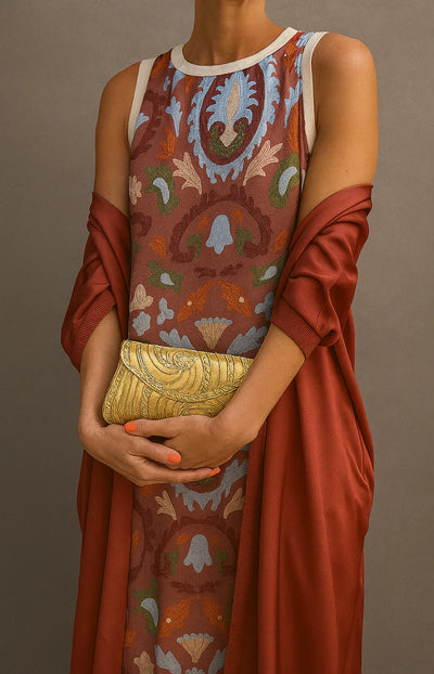 Agatha - Elegantes Langkleid (Zweiteiliges Kleid)