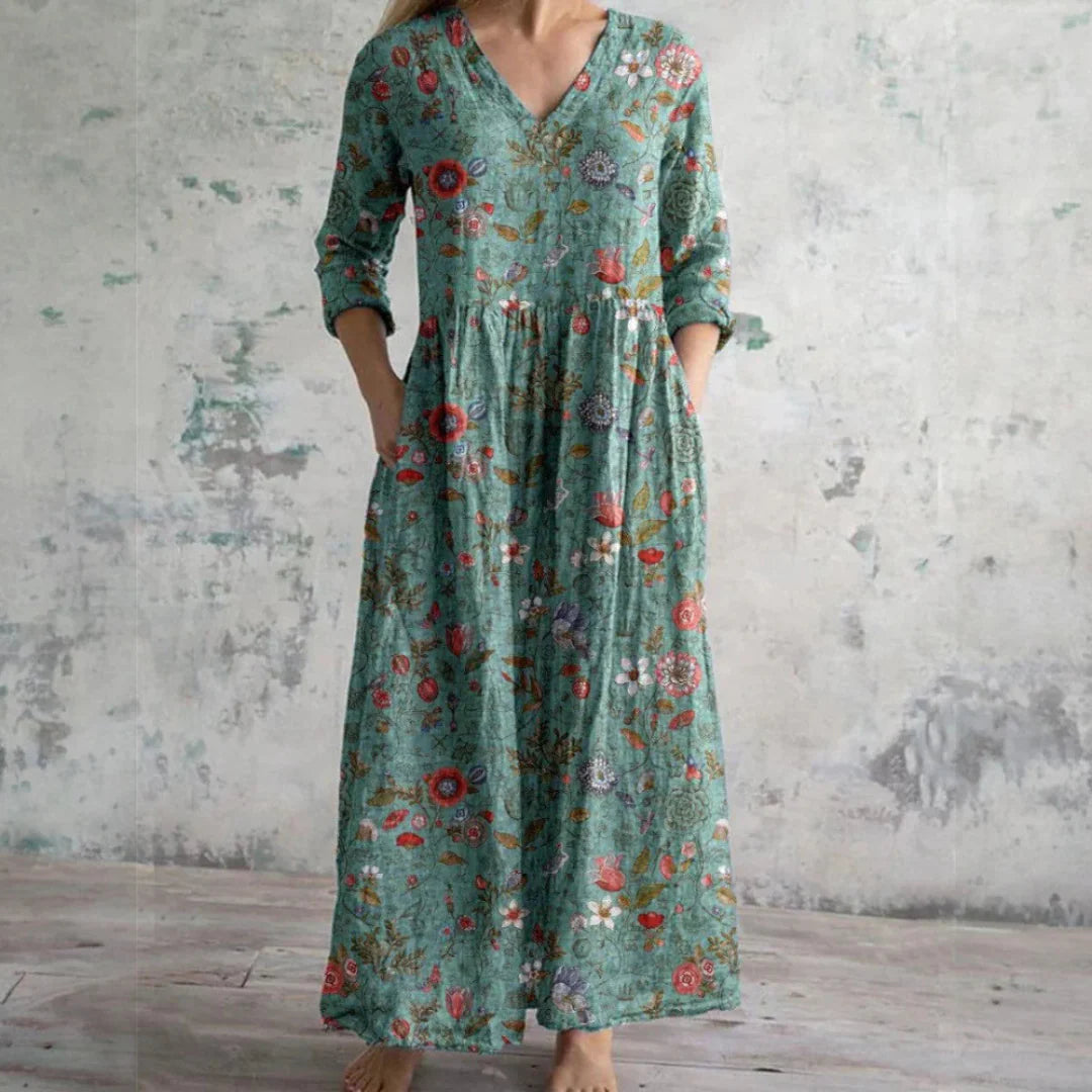 Fiona™ | Elegantes Blumenkleid