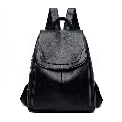 Olivia - Sicherer Lederrucksack