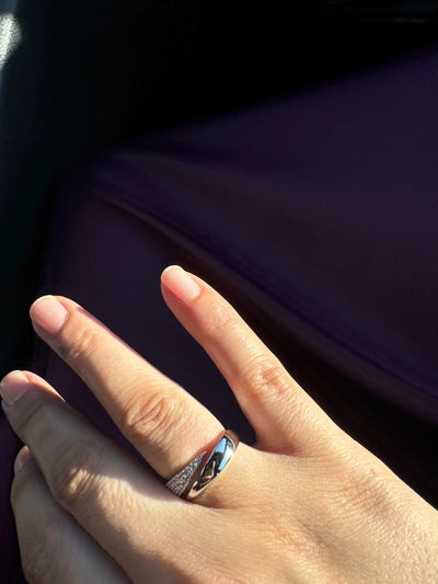 Elegance Haven Ring | Gemeinsam gegen Brustkrebs [1 + 1 GRATIS]
