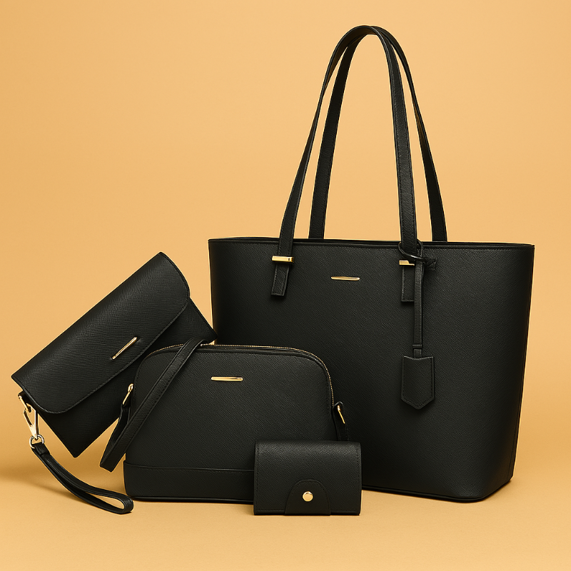 Annebritt™ | Ledertasche und Umhängetasche im Set