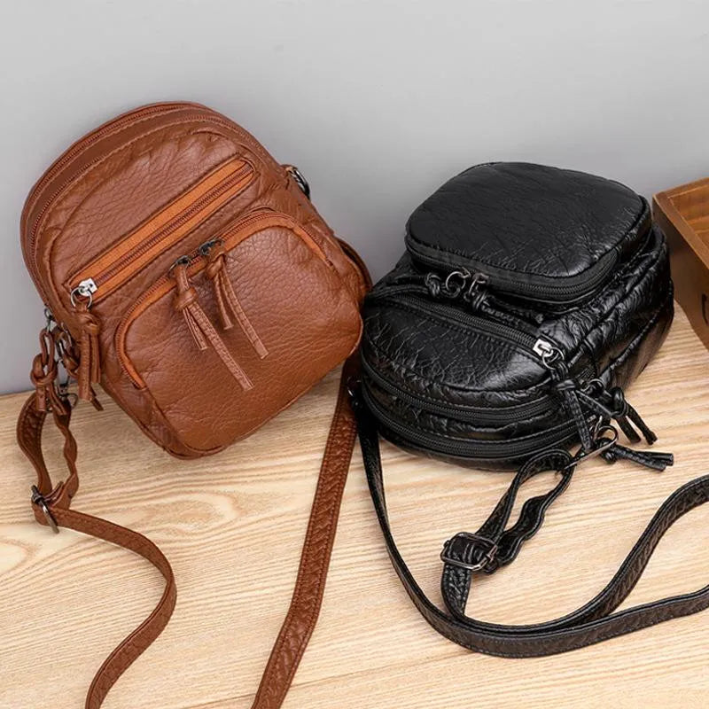 Lila - Schicke Schultertasche