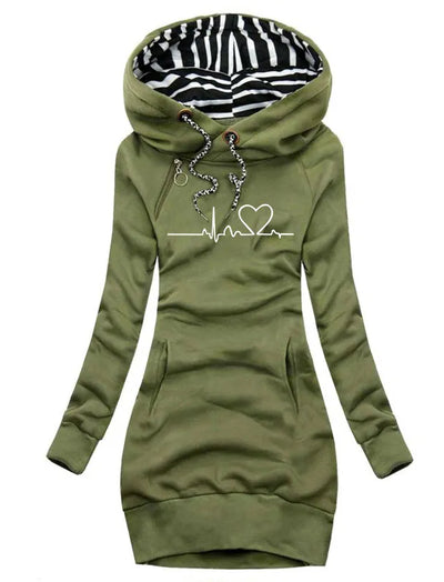 Sofia - Taillierter Mid-Length Pullover