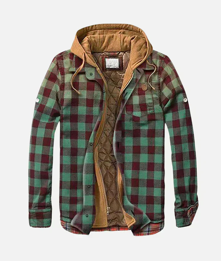 Alain™ | Patchwork-Karo-Jacke