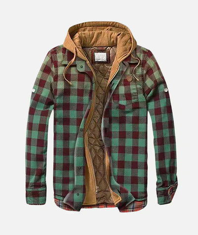 Alain™ | Patchwork-Karo-Jacke