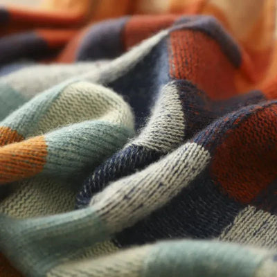 Emma Karierter Pullover
