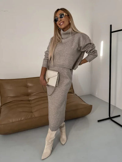 Nicole – Herbst-Strickset für Damen