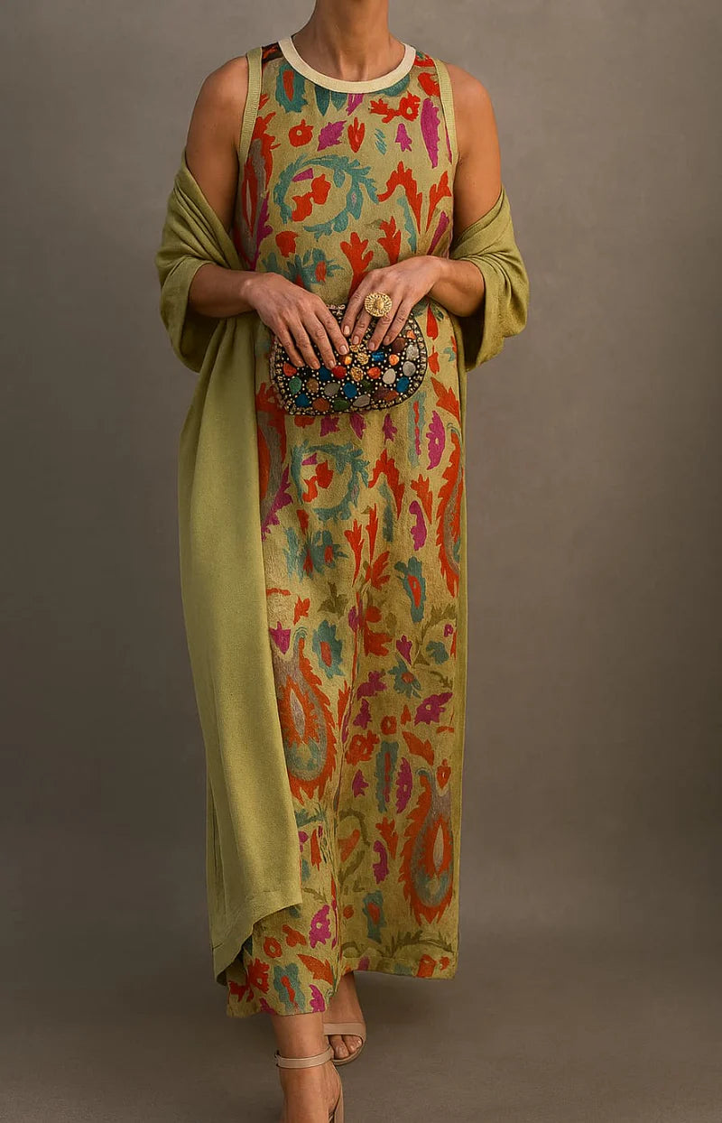Agatha - Elegantes Langkleid (Zweiteiliges Kleid)