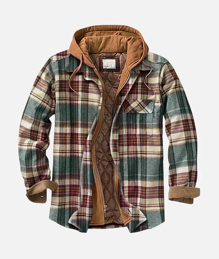Alain™ | Patchwork-Karo-Jacke