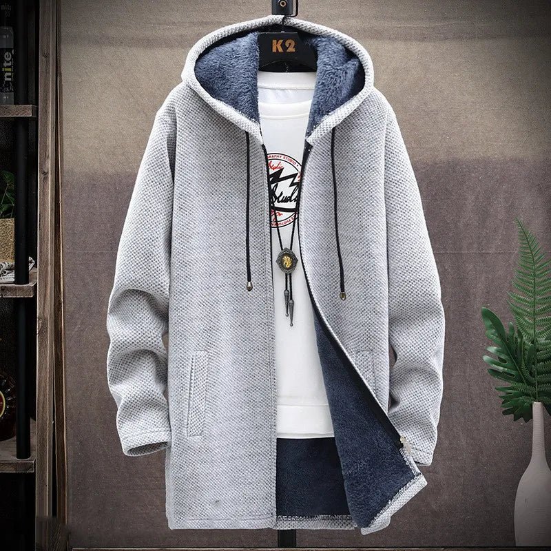 Martin - Plüsch-Strickjacke für Herren