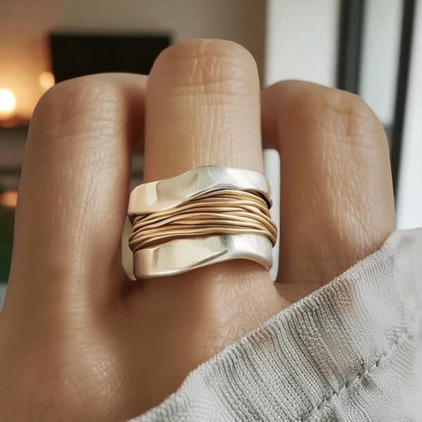 Elegance Ring | Gemeinsam gegen Brustkrebs (1+1 GRATIS)