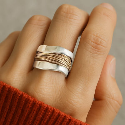 Elegance Ring | Gemeinsam gegen Brustkrebs (1+1 GRATIS)