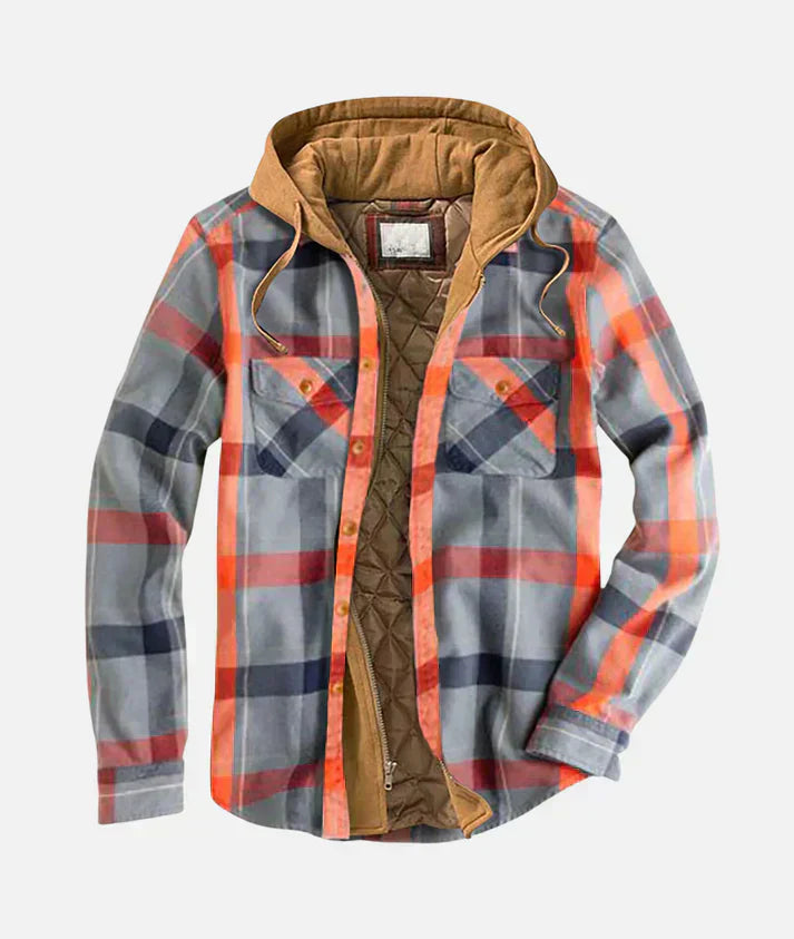 Alain™ | Patchwork-Karo-Jacke