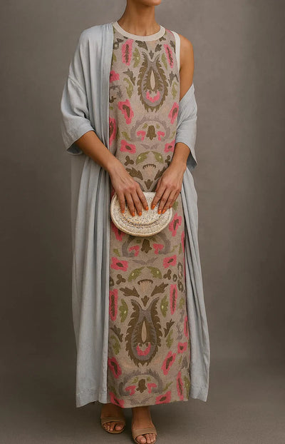 Agatha - Elegantes Langkleid (Zweiteiliges Kleid)