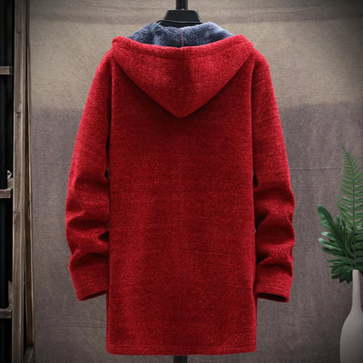 Martin - Plüsch-Strickjacke für Herren