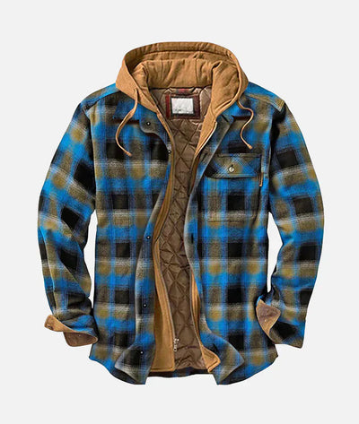 Alain™ | Patchwork-Karo-Jacke