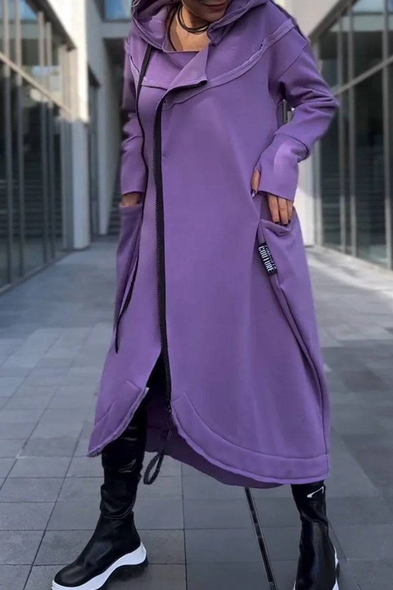 Ginevra - Damen Strickkleid mit langen Ärmeln