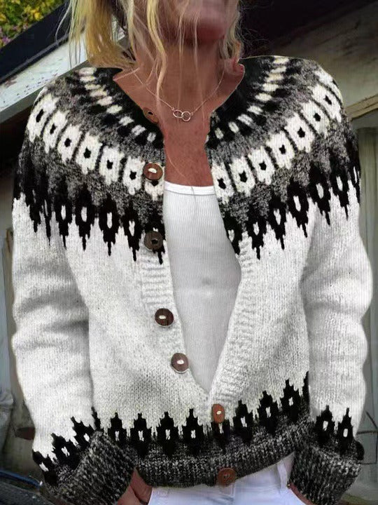 Emily | Retro Strickjacke