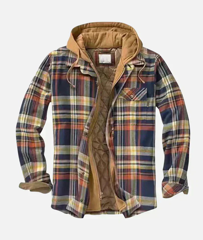 Alain™ | Patchwork-Karo-Jacke