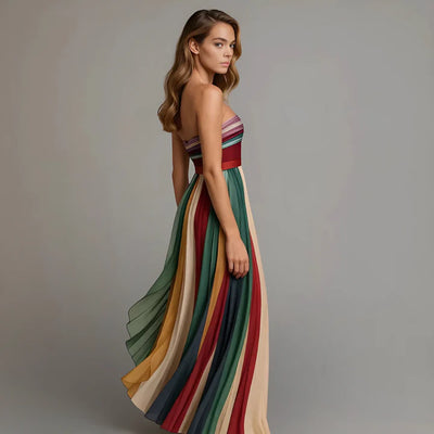 Fiorella™ | Buntes ärmelloses Kleid