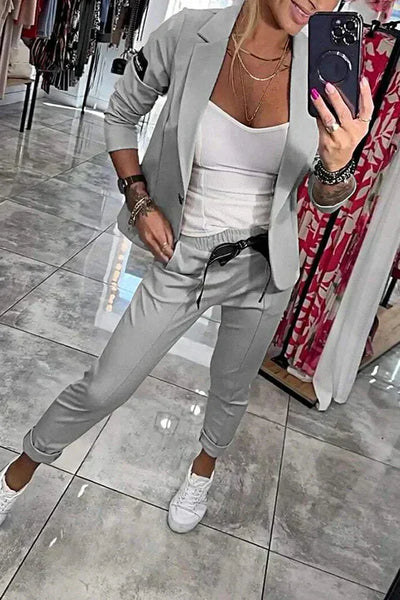 Devora - Elegantes und Lässiges Zweiteiler-Set
