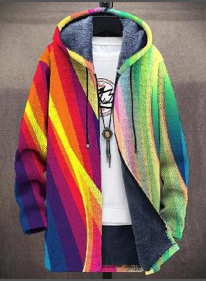 Bronte | Luxuriöse, von der Kunst inspirierte Strickjacke