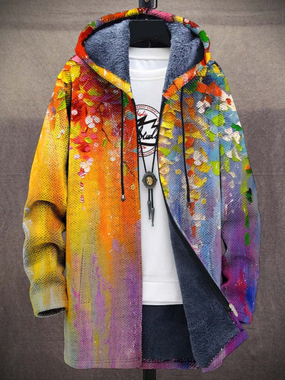 Bronte | Luxuriöse, von der Kunst inspirierte Strickjacke