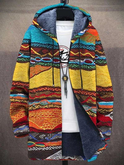 Bronte | Luxuriöse, von der Kunst inspirierte Strickjacke