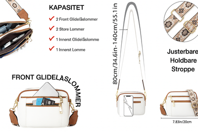 Arvida™ | Crossbody mit bunten Trägern