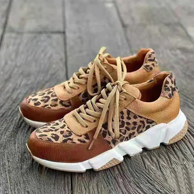 Femke™ | Bequeme Leoparden-Sneakers