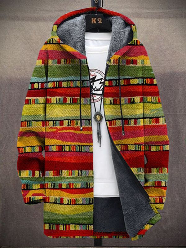 Iluka | Luxuriöse, von der Kunst inspirierte Strickjacke