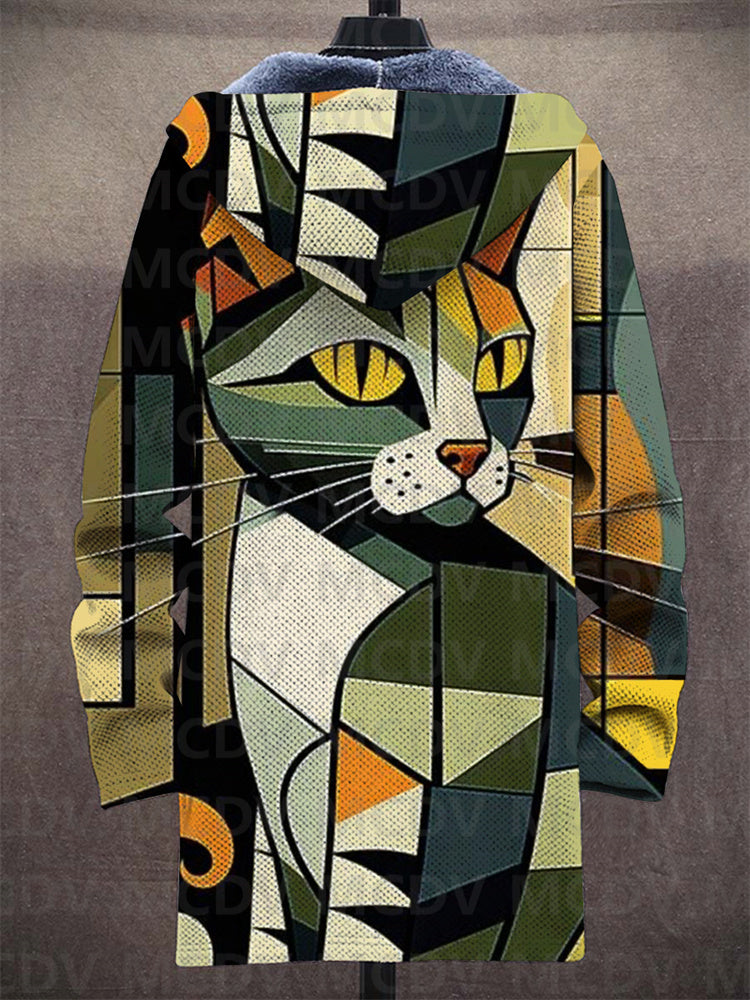 Lowanna | Luxuriöse, von der Kunst inspirierte Strickjacke