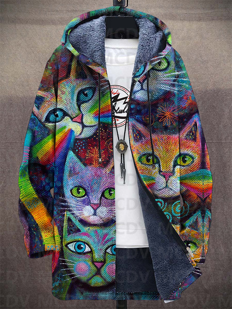 Lowanna | Luxuriöse, von der Kunst inspirierte Strickjacke