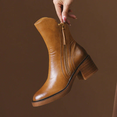 Verona Blockabsatz-Stiefel