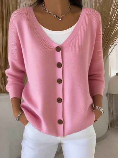 Ruth - V-Ausschnitt Strickpullover